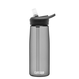 CamelBak eddy+ Water Bottle with Tritan Renew - Straw Top 25oz, Charcoal CamelBak eddy+ Water Bottle with Tritan Renew - Straw Top 25oz, Charcoal