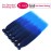 Liang Dian Pre-Stretched Braiding Hair 22 inch 6 packs Hot Water Setting Synthetic Hair Crochet Braiding Hair Extension(mixed black/dark blue/light blue)