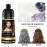 Herbishh 3-In-1 Magic Hair Dye Shampoo for Gray Hair - Light Brown, 500 Ml, Ammonia-Free, Long Lasting, Colors Hair in Minutes,Unisex
