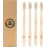 Sea Turtle Plant-Based Bristles, Bamboo Toothbrushes, Soft Natural Toothbrush for Adults (4 Pack)