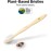 Sea Turtle Plant-Based Bristles, Bamboo Toothbrushes, Soft Natural Toothbrush for Adults (4 Pack)