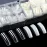 1000PCS Nail Tips Acrylic Nails 10 sizes Artificial Half Cover False Flake Nail Tips for Nail Salon Nail Shop DIY Nail Art Ballerina Nails (French Fake Nail Extension Tips)