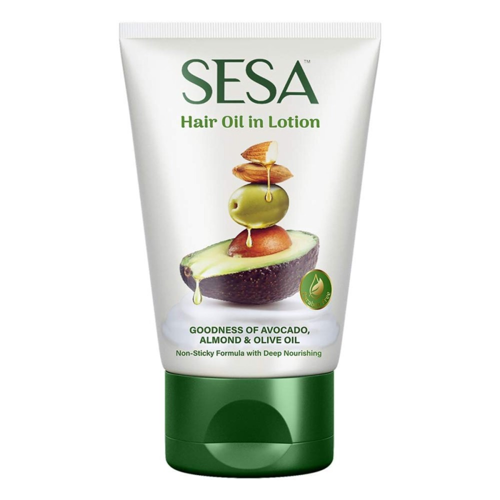 sesa Hair Oil in Lotion Non-Sticky Oil Replacement Bhringraj & 17 Ayurvedic Herbs with 7 Nourishing Oils & Vitamin E All Hair Types NO Mineral Oil 100 ml (Pack of 1) Hair Oil in Lotion 100ml sesa Hair Oil in Lotion Non-Sticky Oil Replacement Bhringraj & 17 Ayurvedic Herbs with 7 Nourishing Oils & Vitamin E All Hair Types NO Mineral Oil 100 ml (Pack of 1) Hair Oil in Lotion 100ml
