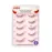 KISS Looks So Natural, False Eyelashes, \'Sultry\', 12 mm, Includes 5 Pairs Of Lashes, Contact Lens Friendly, Easy to Apply, Reusable Strip Lashes, Glue-On