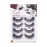 KISS Lash Couture Triple Push Up Collection Multipack, 3D Volume False Eyelashes with Triple Design Technology, Multi-Angles & Lengths, Reusable, Style \'Bombshell\', 4 Pairs Fake Eyelashes