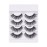 KISS Lash Couture Triple Push Up Collection Multipack, 3D Volume False Eyelashes with Triple Design Technology, Multi-Angles & Lengths, Reusable, Style \'Bombshell\', 4 Pairs Fake Eyelashes