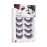 KISS Lash Couture Triple Push Up Collection Multipack, 3D Volume False Eyelashes with Triple Design Technology, Multi-Angles & Lengths, Reusable, Style \'Bombshell\', 4 Pairs Fake Eyelashes