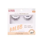 KISS MLBB My Lash But Better False Eyelashes, Everyday Wearable Volume with Superfine Band Technology, Easy To Apply, Reusable, Cruelty-Free, Contact Lens Friendly, Style \'All Mine\', 1 Pair Fake Eyela