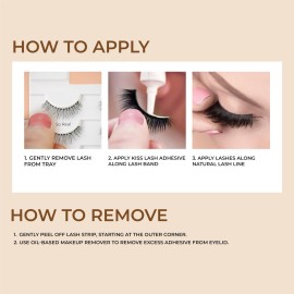 KISS MLBB My Lash But Better False Eyelashes, Everyday Wearable Volume with Superfine Band Technology, Easy To Apply, Reusable, Cruelty-Free, Contact Lens Friendly, Style \'All Mine\', 1 Pair Fake Eyela KISS MLBB My Lash But Better False Eyelashes, Everyday Wearable Volume with Superfine Band Technology, Easy To Apply, Reusable, Cruelty-Free, Contact Lens Friendly, Style \'All Mine\', 1 Pair Fake Eyela