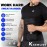Kewlioo Sauna Shirt for Men - Heat Trapping Sweat Vest, Sauna Suit For Men, Compression Workout Sweat Suit for Gym, Workouts (Black, L)