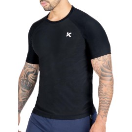 Kewlioo Sauna Shirt for Men - Heat Trapping Sweat Vest, Sauna Suit For Men, Compression Workout Sweat Suit for Gym, Workouts (Black, L) Kewlioo Sauna Shirt for Men - Heat Trapping Sweat Vest, Sauna Suit For Men, Compression Workout Sweat Suit for Gym, Workouts (Black, L)