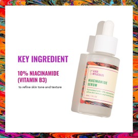 Good Molecules Niacinamide Serum - 10% Niacinamide Balancing B3 Facial Serum for Acne, Tone, Texture - Brightening and Hydrating Skincare for Face Good Molecules Niacinamide Serum - 10% Niacinamide Balancing B3 Facial Serum for Acne, Tone, Texture - Brightening and Hydrating Skincare for Face