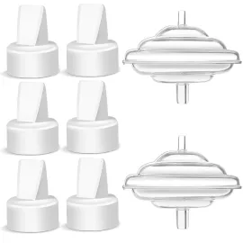 PUMPMOM-US Replacement Duckbill Valves and Backflow Protector for Spectra, Compatible Pump Parts for Spectra S1 S2 9 Plus and SG (Not Original S2 Accessories)