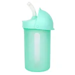Boon Swig Insulated Silicone Straw Sippy Cup - Flip Top Spill Proof Toddler Straw Cups - Baby and Toddler Feeding Supplies - Baby Travel Essentials - 9 Oz - Mint
