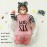 AMAWMW Newborn Baby Girl Little Sister Sleeper Gown Stripe Long Sleeve Nightgown Pajamas Gifts Stuff Essential Outfit
