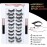 BILEYCHA Upgrade 3D Natural Magnetic Eyelashes,Lightweight Magnetic Eyeliner and Eyelashes Kit, 2 Magnetic Eyeliners- No Glue Needed (10 Pairs)