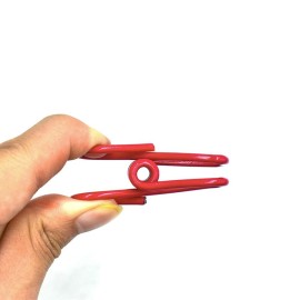 Chip Clips, Utility PVC-Coated Steel Clip for Food Package, Chips Bag, Clothes, Parper, Pack of 16, 2 Inch Chip Clips, Utility PVC-Coated Steel Clip for Food Package, Chips Bag, Clothes, Parper, Pack of 16, 2 Inch