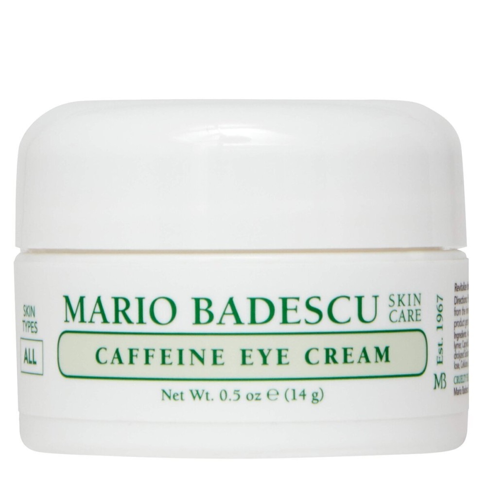 Mario Badescu Caffeine Eye Cream for All Skin Types | Visibly Decreases Dark Circles and Under Eye Bags, Formulated with Caffeine & Squalane, 0.5 Oz (Pack of 1) Mario Badescu Caffeine Eye Cream for All Skin Types | Visibly Decreases Dark Circles and Under Eye Bags, Formulated with Caffeine & Squalane, 0.5 Oz (Pack of 1)