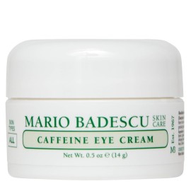 Mario Badescu Caffeine Eye Cream for All Skin Types | Visibly Decreases Dark Circles and Under Eye Bags, Formulated with Caffeine & Squalane, 0.5 Oz (Pack of 1) Mario Badescu Caffeine Eye Cream for All Skin Types | Visibly Decreases Dark Circles and Under Eye Bags, Formulated with Caffeine & Squalane, 0.5 Oz (Pack of 1)