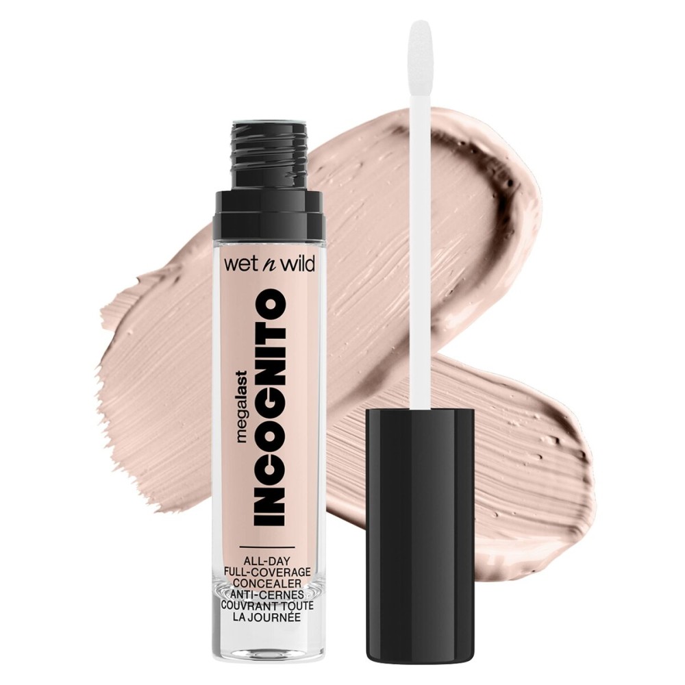 wet n wild Mega Last Incognito All-Day Full Coverage Liquid Matte Concealer, Light Beige, 0.18 Ounce wet n wild Mega Last Incognito All-Day Full Coverage Liquid Matte Concealer, Light Beige, 0.18 Ounce