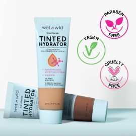 wet n wild Bare Focus Tinted Hydrator Matte Finish, Medium Tan, Oil-Free, Moisturizing Makeup | Hyaluronic Acid | Sheer To Medium Coverage wet n wild Bare Focus Tinted Hydrator Matte Finish, Medium Tan, Oil-Free, Moisturizing Makeup | Hyaluronic Acid | Sheer To Medium Coverage