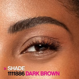 wet n wild Brow-Sessive Brow Pencil, Ultra-Precise Dual Ended Spoolie Brush for Perfect Buildable Blendable Shaping, Natural Lasting Shades for Every Brow, Cruelty-Free & Vegan - Dark Brown(Packaged)