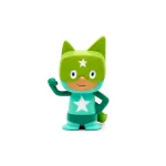 Tonies Superhero Creative Audio Character - Record and Upload up to 90 Minutes of Your Own Stories and Songs - Turquoise/Green