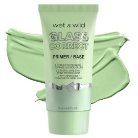 wet n wild Prime Focus Glass Skin Correct Primer Bright Crystal Finish, Green, 0.91 Fl Oz wet n wild Prime Focus Glass Skin Correct Primer Bright Crystal Finish, Green, 0.91 Fl Oz