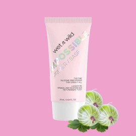 wet n wild Impossible Primer Stick, Enriched with Gooseberry & Jeju Blossom for a Brightening Durable Makeup Base, Vegan & Cruelty-Free-Clear wet n wild Impossible Primer Stick, Enriched with Gooseberry & Jeju Blossom for a Brightening Durable Makeup Base, Vegan & Cruelty-Free-Clear