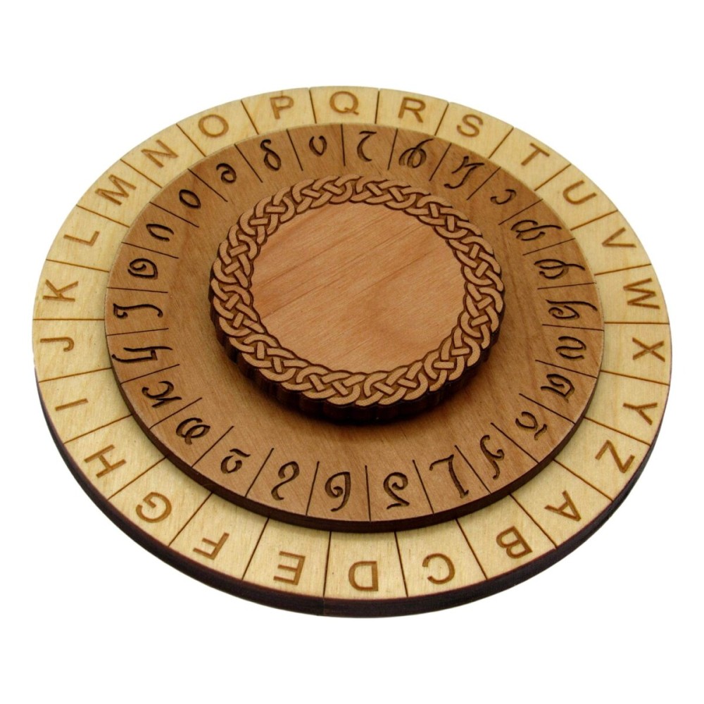 Elves Cipher Wheel - Acessory for Fantasy Table Top RPGs, Board Games, and Dungeon Masters Elves Cipher Wheel - Acessory for Fantasy Table Top RPGs, Board Games, and Dungeon Masters