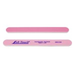 Soft Touch Nail File, Double Sided - 280/320 Grit, Light/Dark Pink, for Natural Nails, 7 Inch - 5 Piece
