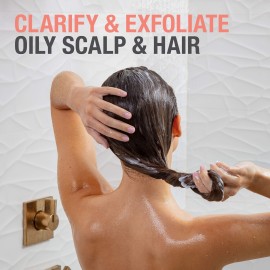 Neutrogena Exfoliating Healthy Scalp Clarify & Shine Conditioner for Oily Hair and Scalp, Anti-Residue Conditioner with Pink Grapefruit, Paraben & Phthalate-Free, Color-Safe, 12oz Neutrogena Exfoliating Healthy Scalp Clarify & Shine Conditioner for Oily Hair and Scalp, Anti-Residue Conditioner with Pink Grapefruit, Paraben & Phthalate-Free, Color-Safe, 12oz