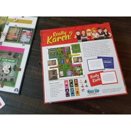 Really Karen? Board Game - Become a Karen as You Argue Your Way Around Town in This Hilarious Party Game. Ages 14 and up. Really Karen? Board Game - Become a Karen as You Argue Your Way Around Town in This Hilarious Party Game. Ages 14 and up.
