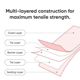 Hulsky Crib Mattress Storage Bag - 4 Mil Heavy Duty Crib Mattress Bag for Moving and Storage