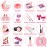 Kids Makeup Kit for Girl, Washable Makeup Set for Girls, Real Makeup for Kids, Girl Toys Princess Children Play Makeup Kit with Cosmetic Case Christmas Birthday Gifts for Girls Age 4 5 6 7 8 Year Old