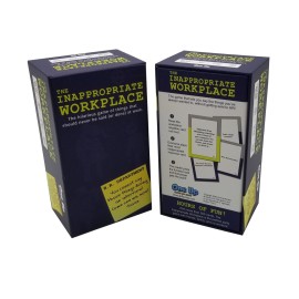 One Up Parties and Games The Inappropriate Workplace - New for 2021. The Hilarious Game of Things That Should Never be Said (or Done) at Work.