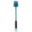 Owala 2-in-1 Water Bottle Brush Cleaner and Water Bottle Straw Cleaner Brush, Water Bottle Brush with Removable Head and Twist n Hide Straw Brush, Smokey Blue