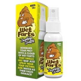 Laughing Smith - Wet Farts - Potent Stink Spray - Extra Strong Stink - Hilarious Gag Gifts & Pranks for Adults or Kids - Prank Stink Stuff - Non Toxic - Smells Like Really \'Bad\' Gas Laughing Smith - Wet Farts - Potent Stink Spray - Extra Strong Stink - Hilarious Gag Gifts & Pranks for Adults or Kids - Prank Stink Stuff - Non Toxic - Smells Like Really \'Bad\' Gas