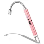 MEIRUBY Electric Candle Lighter Birthday Mothers Day Gifts for Mom from Daughter Son, USB Arc Rechargeable Windproof Long Lighter for Candle, Gift for Mom Women Men Wife Sister