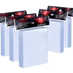 500 Counts Card Sleeves for Trading Cards, Soft Penny Card Sleeves Clear Plastic Card Protectors Fit for Baseball Card, Sports Cards, MTG Game Card Standard Cards