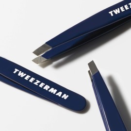 Tweezerman Exclusive Evening Blue Mini Slant Tweezer Tweezerman Exclusive Evening Blue Mini Slant Tweezer