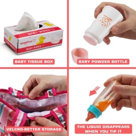 14 Pack Baby Doll Accessories, Baby Doll Feeding and Caring Set Includes Diaper Bag, Doll Diapers, Magic Bottle, Changing Mat for Girl Toddler Kid, Babies Pretend Play Set for Birthday Gift Christmas 14 Pack Baby Doll Accessories, Baby Doll Feeding and Caring Set Includes Diaper Bag, Doll Diapers, Magic Bottle, Changing Mat for Girl Toddler Kid, Babies Pretend Play Set for Birthday Gift Christmas