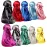 ForceWave 10 Pieces Silky Durags Long Tail for Women Men Satin Durag 360 waveDorag, 10 Colors