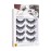 KISS Lash Couture Triple Push Up Collection Multipack, 3D Volume False Eyelashes, Triple Design Technology, Multi-Angles & Lengths, Cruelty-Free, Contact Lens Friendly, Reusable, Style Robe, 4 Pairs