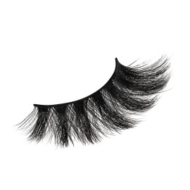 KISS Lash Couture False Eyelashes, Matte Black Faux Mink Collection, 3D Volume Lash, Soft & Matte Finish, Style \'Matte Velvet\', 1 Pair Fake Eyelashes KISS Lash Couture False Eyelashes, Matte Black Faux Mink Collection, 3D Volume Lash, Soft & Matte Finish, Style \'Matte Velvet\', 1 Pair Fake Eyelashes