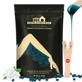 2.5lb Lifestance Hard Blue Brazilian Bikini Wax Ki..