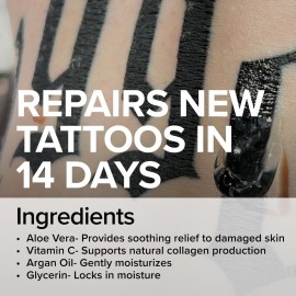 Mad Rabbit Tattoo Aftercare Soothing Gel & Moisturizer As Seen on Shark Tank - Premium Tattoo Supplies for New Tattoo Care, Anti-Itch - Tattoo Care Gel Made with Clean Ingredients Mad Rabbit Tattoo Aftercare Soothing Gel & Moisturizer As Seen on Shark Tank - Premium Tattoo Supplies for New Tattoo Care, Anti-Itch - Tattoo Care Gel Made with Clean Ingredients