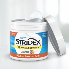Stridex XL Face Body Pads, 90 Count Stridex XL Face Body Pads, 90 Count