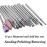 ERUIKA 14pcs Nail Drill Bits Set, Professional Rotary Burrs Diamond Cuticle Remover Bits Kit, 3/32 Electric Manicure Nail File Bit for Acrylic Gel Nails Cuticle Manicure