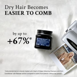 Davines Heart of Glass Rich Conditioner for Blonde Care, 8.76 oz. Davines Heart of Glass Rich Conditioner for Blonde Care, 8.76 oz.